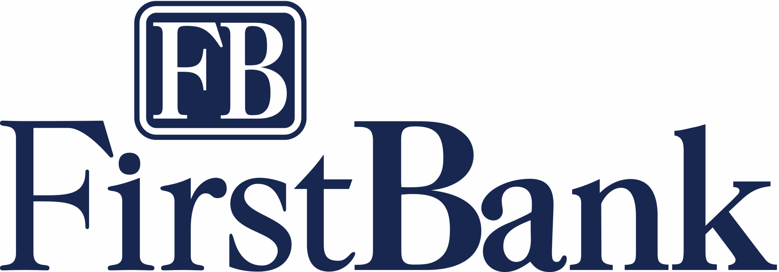 First Bank logo